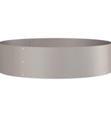 VidaXL Tuin Bloempot Bruin 80 x 80 x 20 cm Cortenstaal