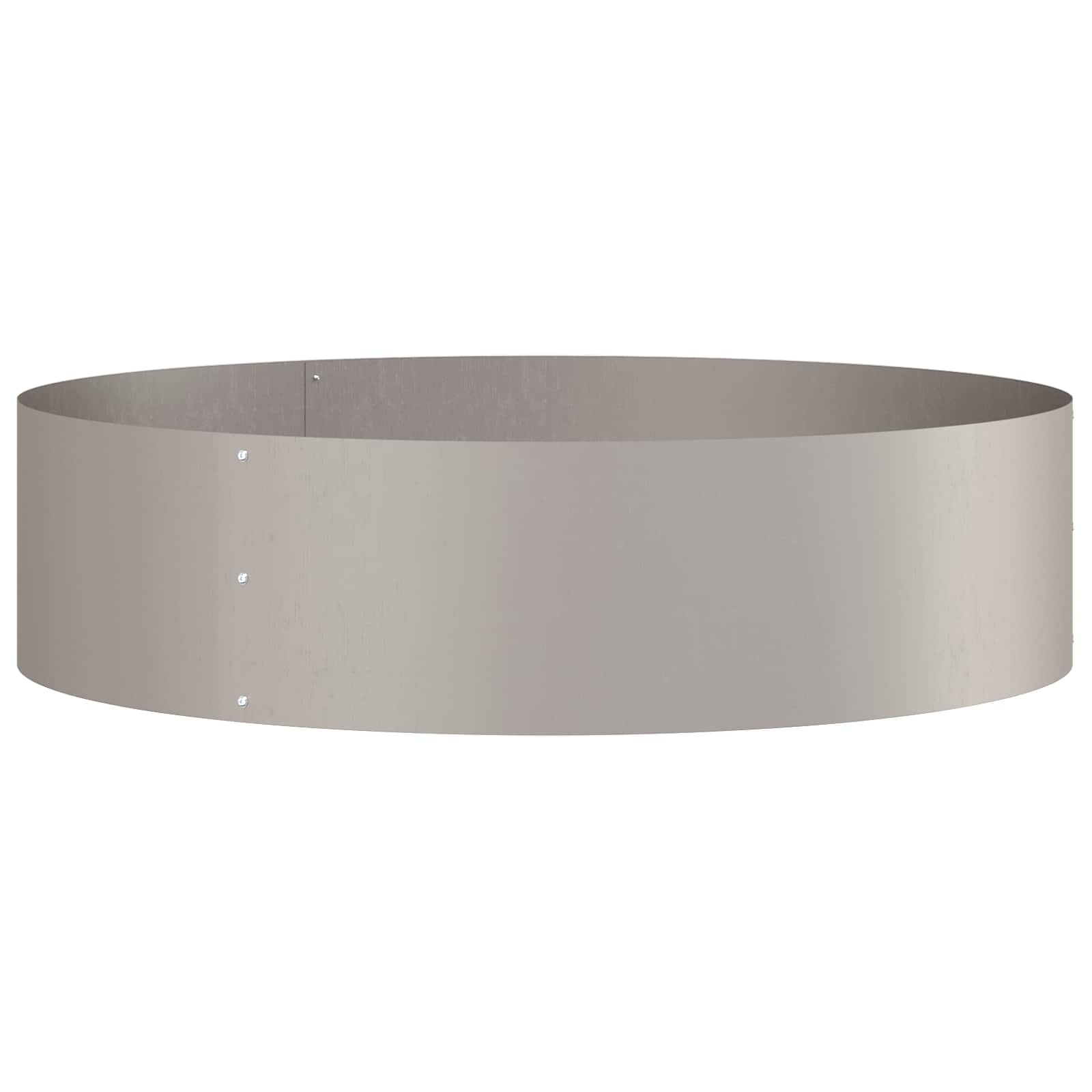 VidaXL Tuin Bloempot Bruin 80 x 80 x 20 cm Cortenstaal