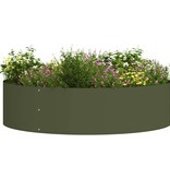 VidaXL Tuin Bloempot 5 pcs Olijf Groen 80 x 80 x 20 cm
