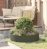 VidaXL Tuin Bloempot 5 pcs Olijf Groen 80 x 80 x 20 cm