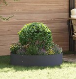 VidaXL Tuin Bloempot 5 pcs Antraciet 80 x 80 x 20 cm Koudgewalst staal