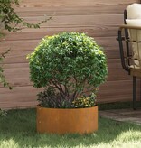 VidaXL Tuinplantbakken 5 pcs Bruin 40 x 40 x 20 cm Cortenstaal