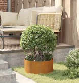 VidaXL Tuinplantbakken 5 pcs Bruin 40 x 40 x 20 cm Cortenstaal