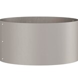 VidaXL Tuin Bloempot Bruin 40 x 40 x 20 cm Cortenstaal