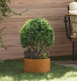 VidaXL Tuinplantbakken 5 pcs Bruin 30 x 30 x 20 cm Cortenstaal