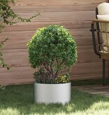 VidaXL Tuin Bloempot 5 pcs Zilver 30 x 30 x 20 cm Gegalvaniseerd staal