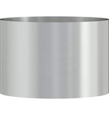 VidaXL Tuin Bloempot Zilver 30 x 30 x 20 cm Gegalvaniseerd staal