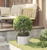 VidaXL Tuinplantbakken 5 pcs Zilver 30 x 30 x 20 cm Roestvrij staal