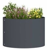 VidaXL Tuin Bloempot Antraciet 30 x 30 x 20 cm Koudgewalst staal
