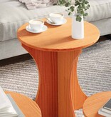 VidaXL Salontafel 3 pcs Wasbruin