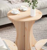 VidaXL Salontafel 3 pcs Naturel