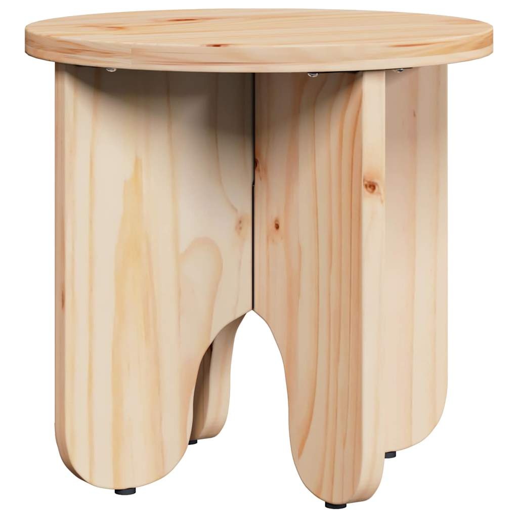 VidaXL Salontafel 2 pcs Naturel Massief grenenhout