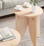 VidaXL Salontafel 2 pcs Naturel