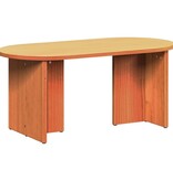 VidaXL Salontafel Wasbruin 80 x 39,5 x 35 cm Massief grenenhout