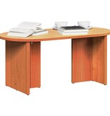 VidaXL Salontafel Wasbruin 80 x 39,5 x 35 cm Massief grenenhout