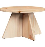 VidaXL Salontafel 3 pcs Naturel