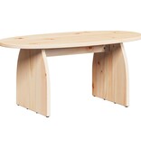 VidaXL Salontafel Bruin 80 x 40 x 35 cm Massief grenenhout