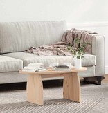 VidaXL Salontafel Bruin 80 x 40 x 35 cm Massief grenenhout