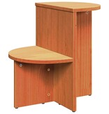 VidaXL Salontafel Wasbruin 50 x 40 x 50 cm Massief grenenhout