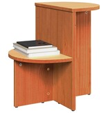 VidaXL Salontafel Wasbruin 50 x 40 x 50 cm Massief grenenhout