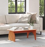 VidaXL Salontafel Wasbruin 80 x 50 x 31 cm Massief grenenhout