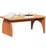 VidaXL Salontafel Wasbruin 80 x 50 x 31 cm Massief grenenhout