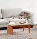 VidaXL Salontafel Wasbruin 80 x 50 x 31 cm Massief grenenhout