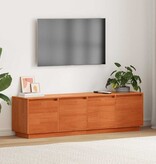 VidaXL TV-kast Bruin 156 x 37 x 45 cm Bewerkt hout
