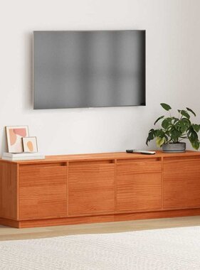 VidaXL TV-kast Bruin 156 x 37 x 45 cm Bewerkt hout