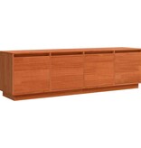 VidaXL TV-kast Bruin 156 x 37 x 45 cm Bewerkt hout
