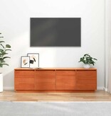 VidaXL TV-kast Bruin 156 x 37 x 45 cm Bewerkt hout