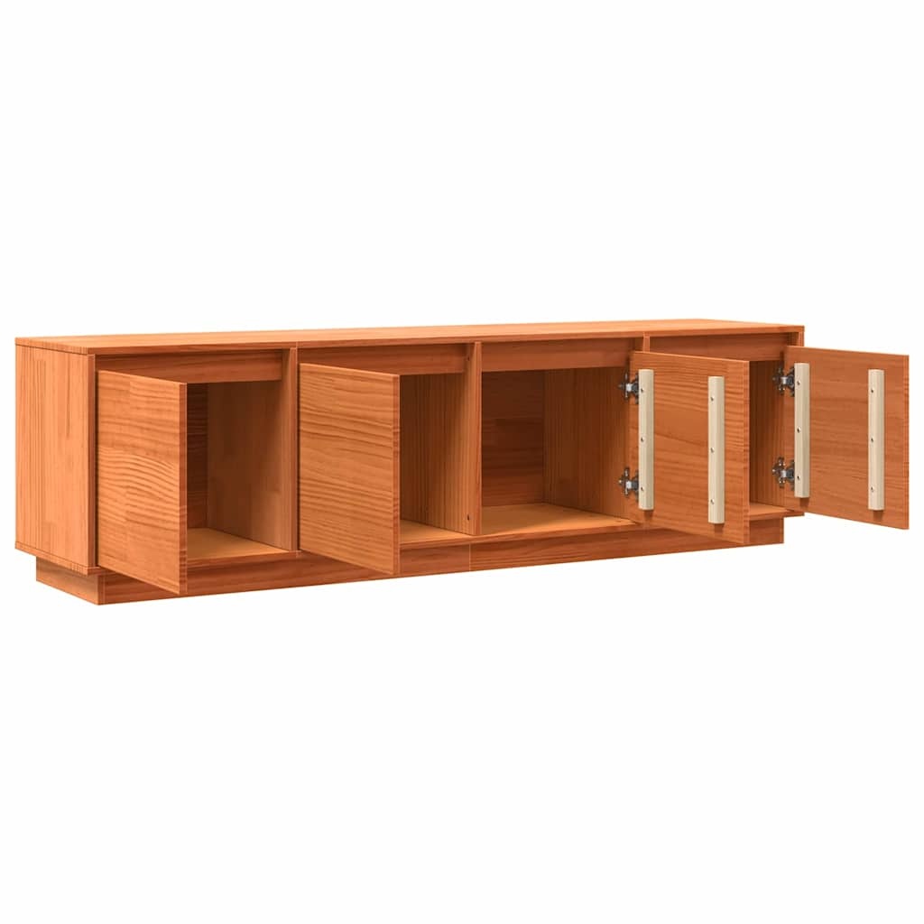 VidaXL TV-kast Bruin 156 x 37 x 45 cm Bewerkt hout
