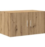 VidaXL Wandkast artisanaal eikenkleurig 70 x 42.5 x 40 cm Bewerkt hout