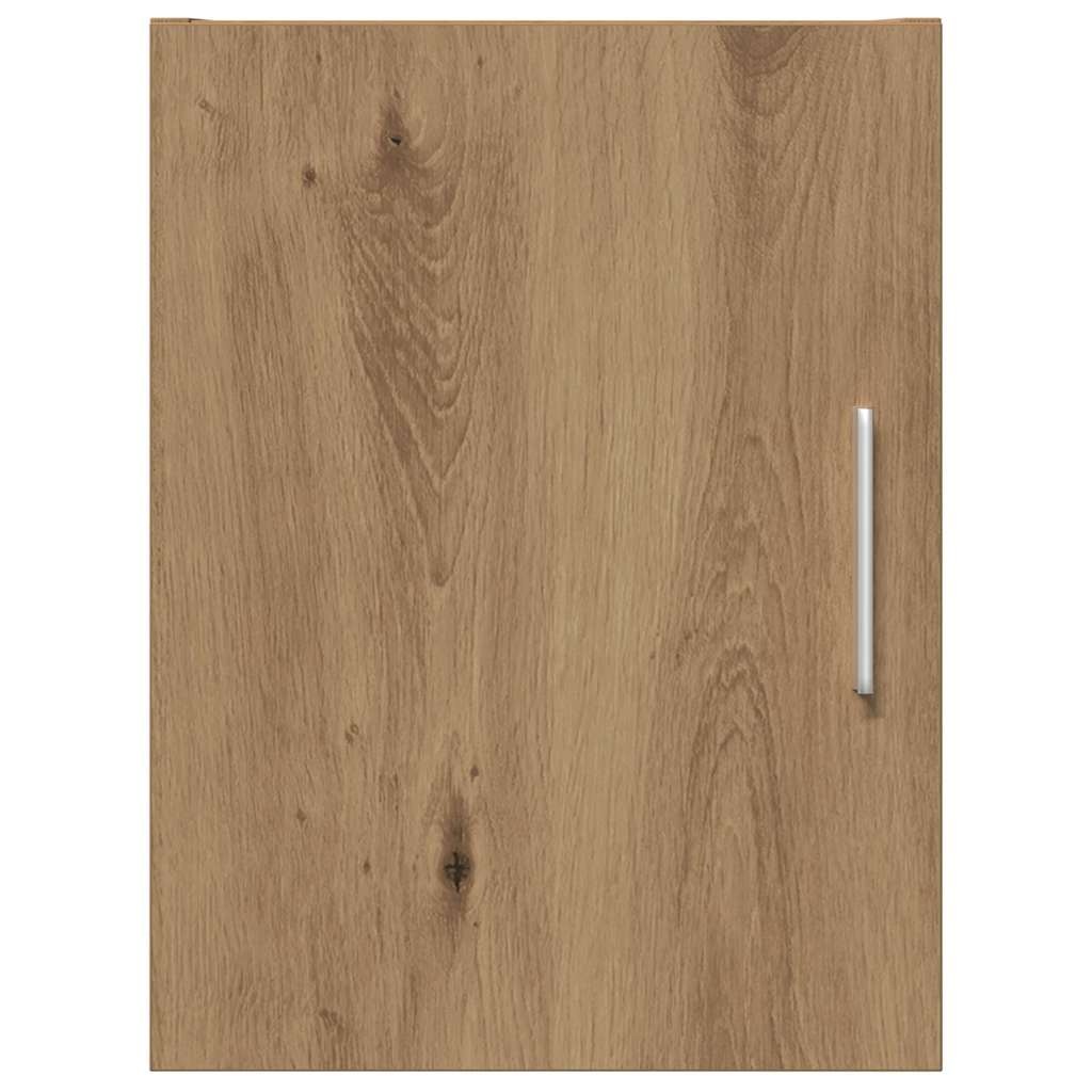VidaXL Wandkast Artisan Eiken 30 x 42,5 x 39,5 cm Bewerkt hout