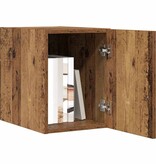 VidaXL Wandkast Oudhout 30 x 42,5 x 39,5 cm Bewerkt hout