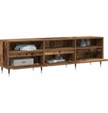 VidaXL TV-kast Oud Hout 150 x 30 x 45 cm Bewerkt hout