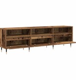 VidaXL TV-kast Oud Hout 150 x 30 x 45 cm Bewerkt hout