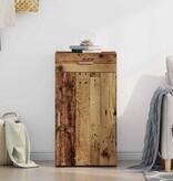 VidaXL Dressoir met lade Oud hout 50 x 42,5 x 93 cm Bewerkt hout