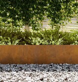 VidaXL Tuinrand 20 pcs Bruin 100 x 0.05 x 20 cm Cortenstaal