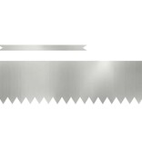 VidaXL Tuinrand 20 pcs Zilver 100 x 0.05 x 20 cm Gegalvaniseerd staal