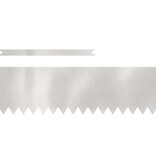 VidaXL Tuinrand 10 pcs Zilver 100 x 0.05 x 20 cm Roestvrij staal