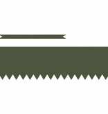 VidaXL Tuinrand 10 pcs Olijf Groen 100 x 0.05 x 20 cm