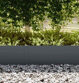 VidaXL Tuinrand 20 pcs Antraciet 100 x 0.05 x 20 cm Koudgewalst staal