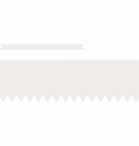 VidaXL Tuinrand 10 pcs Wit 100 x 0.05 x 20 cm Koudgewalst staal