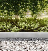 VidaXL Tuinrand 20 pcs Zilver 100 x 0.05 x 20 cm Gegalvaniseerd staal