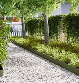 VidaXL Tuinrand 10 pcs Olijf Groen 100 x 0.05 x 20 cm