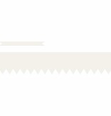 VidaXL Tuinrand 30 pcs Wit 100 x 0.05 x 20 cm Koudgewalst staal