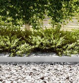 VidaXL Tuinrand 30 pcs Zilver 100 x 0.05 x 20 cm Gegalvaniseerd staal