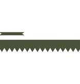 VidaXL Tuinrand 20 pcs Olijf Groen 100 x 0.05 x 20 cm