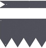 VidaXL Tuinrand 50 pcs Antraciet 100 x 0.05 x 20 cm Koudgewalst staal